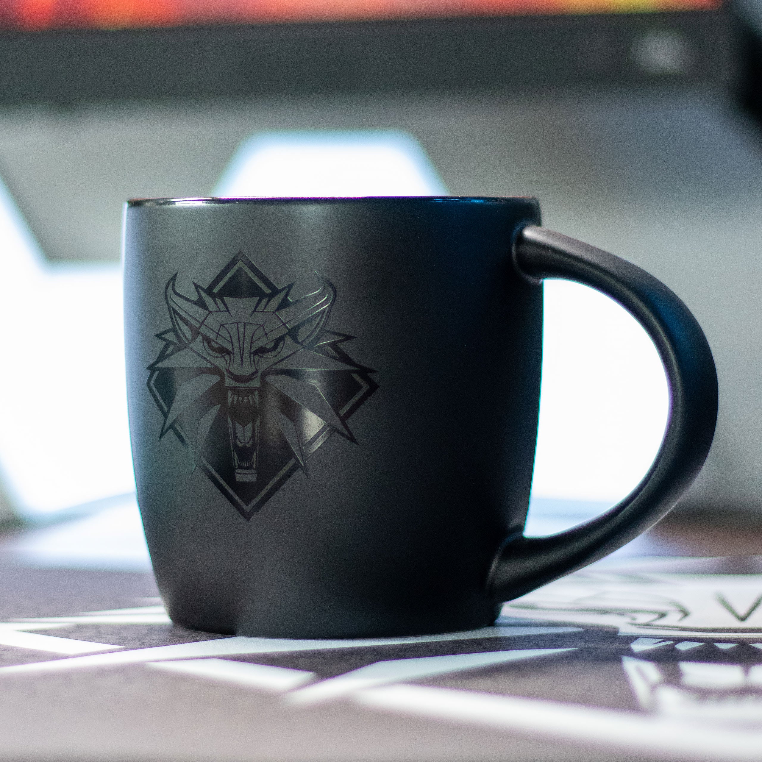 Imagen del producto The Witcher - Taza Medallón del Lobo