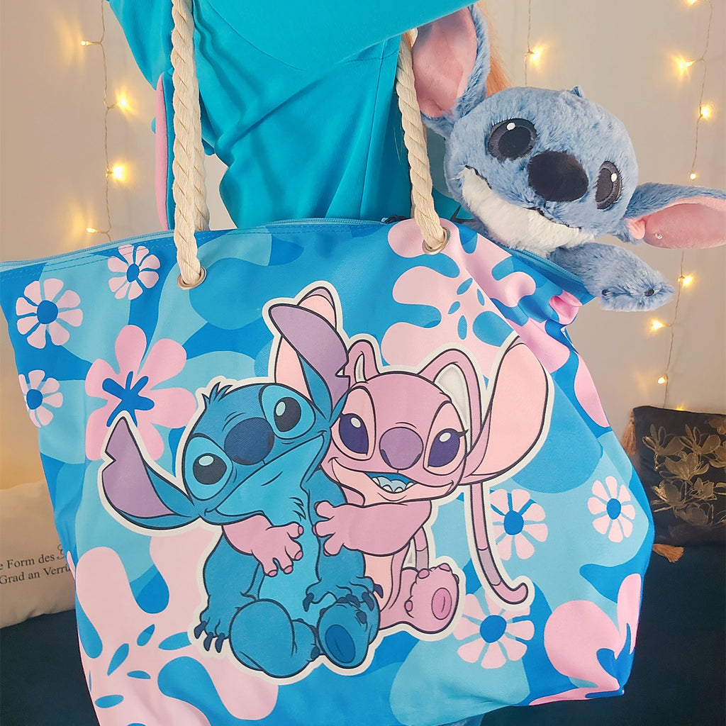 Imagen del producto Bolsa Shopper de Stitch y Angel - Lilo & Stitch