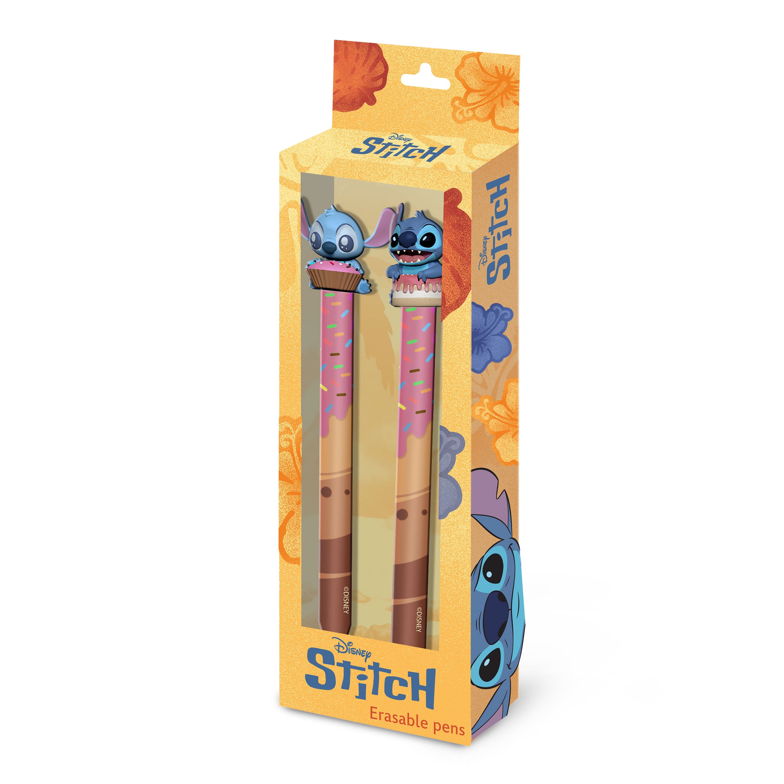 Imagen del producto Stitch bolígrafos con función de borrado, set de 2 - Lilo & Stitch
