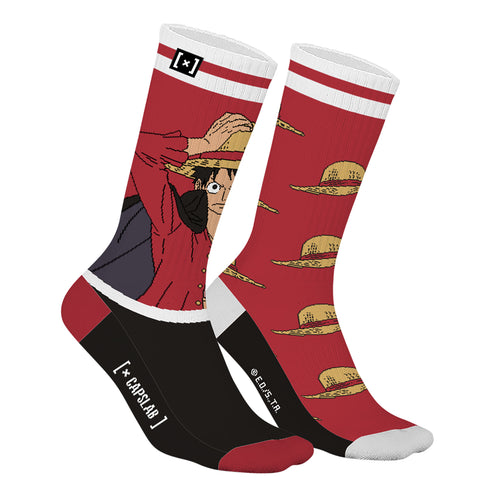 Imagen del producto One Piece - Calcetines Capslab de Monkey D. Luffy