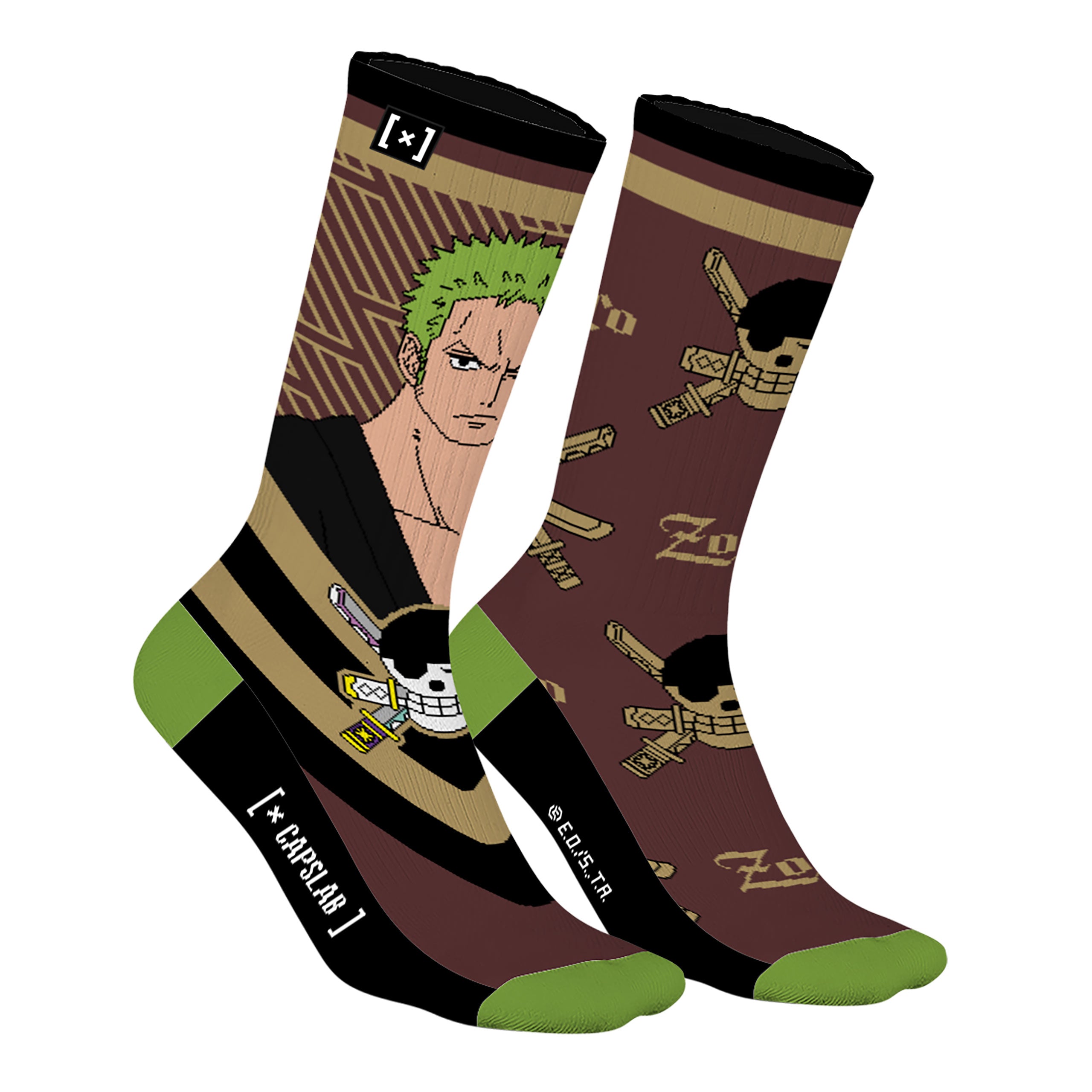 Imagen del producto One Piece - Calcetines Capslab de Roronoa Zoro