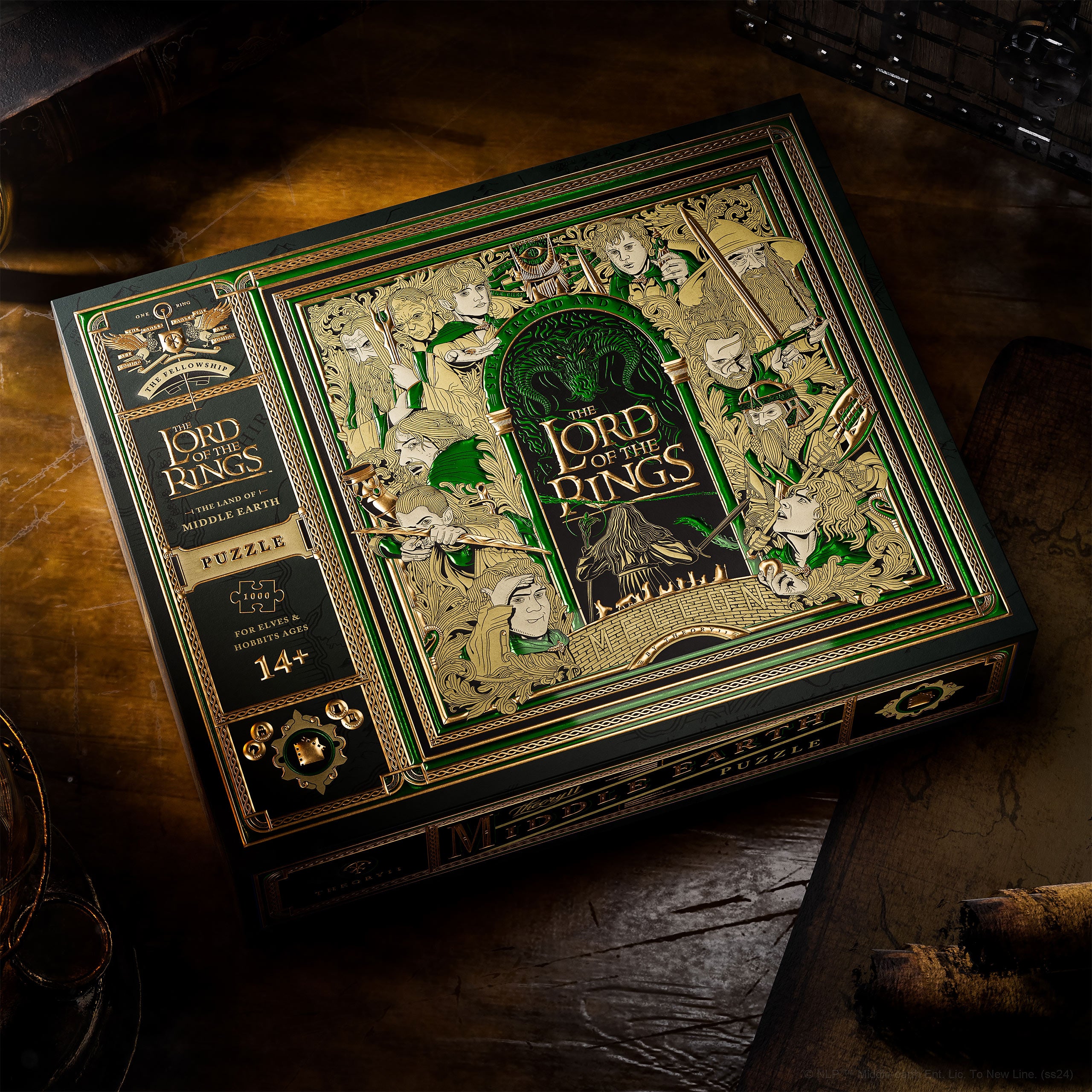 Imagen del producto El Señor de los Anillos - Puerta a la Tierra Media Puzzle Premium