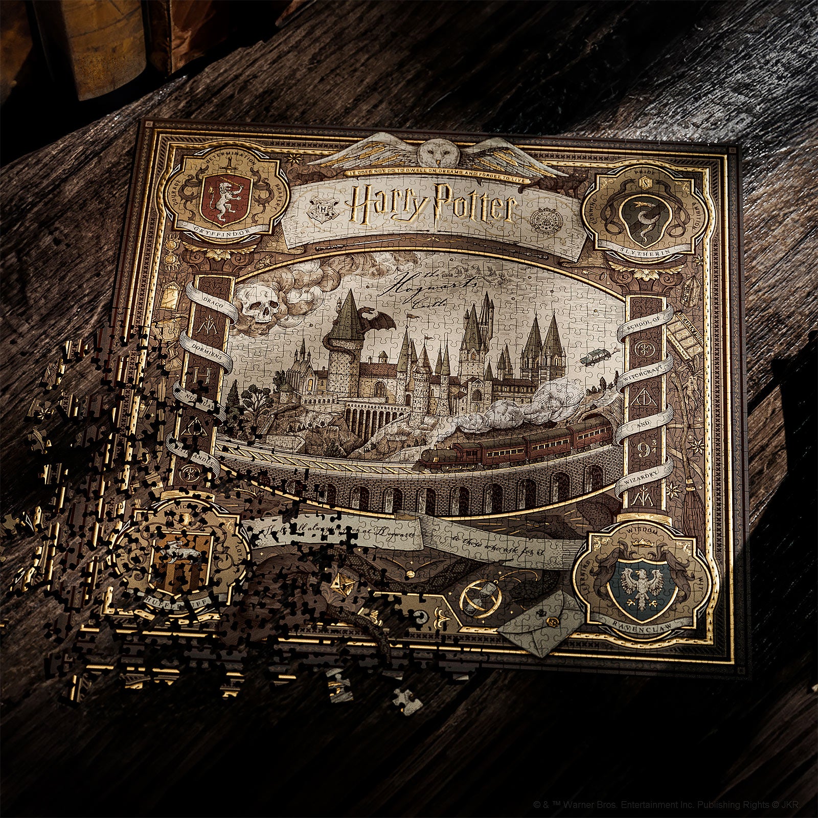 Imagen del producto Harry Potter - Puzzle Premium del Castillo de Hogwarts