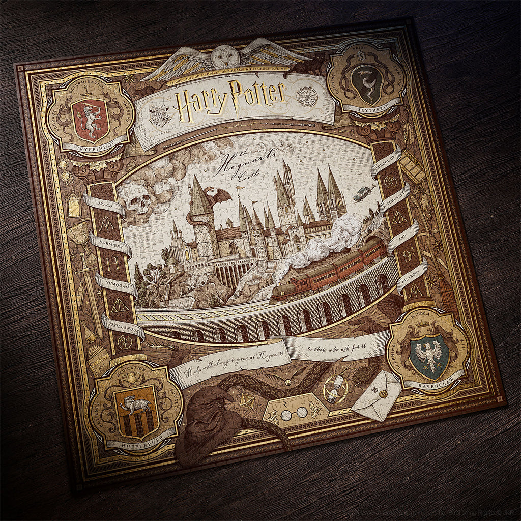 Imagen del producto Harry Potter - Puzzle Premium del Castillo de Hogwarts