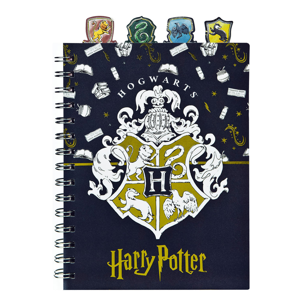 Imagen del producto Harry Potter - Cuaderno de Espiral de Hogwarts con Separadores