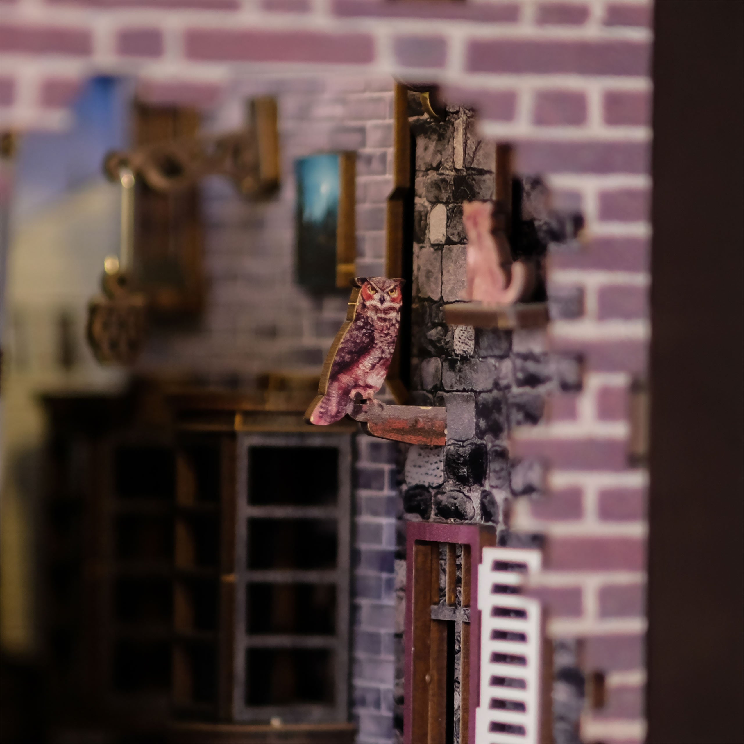 Imagen del producto Harry Potter - Modelo Book Nook Callejón Diagon de madera