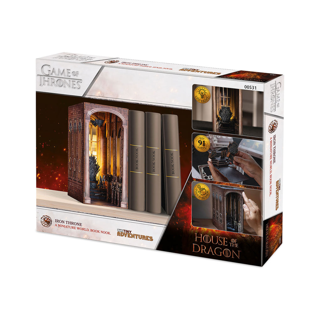 Product image Game of Thrones - Iron Throne Book Nook Wood Model Kit