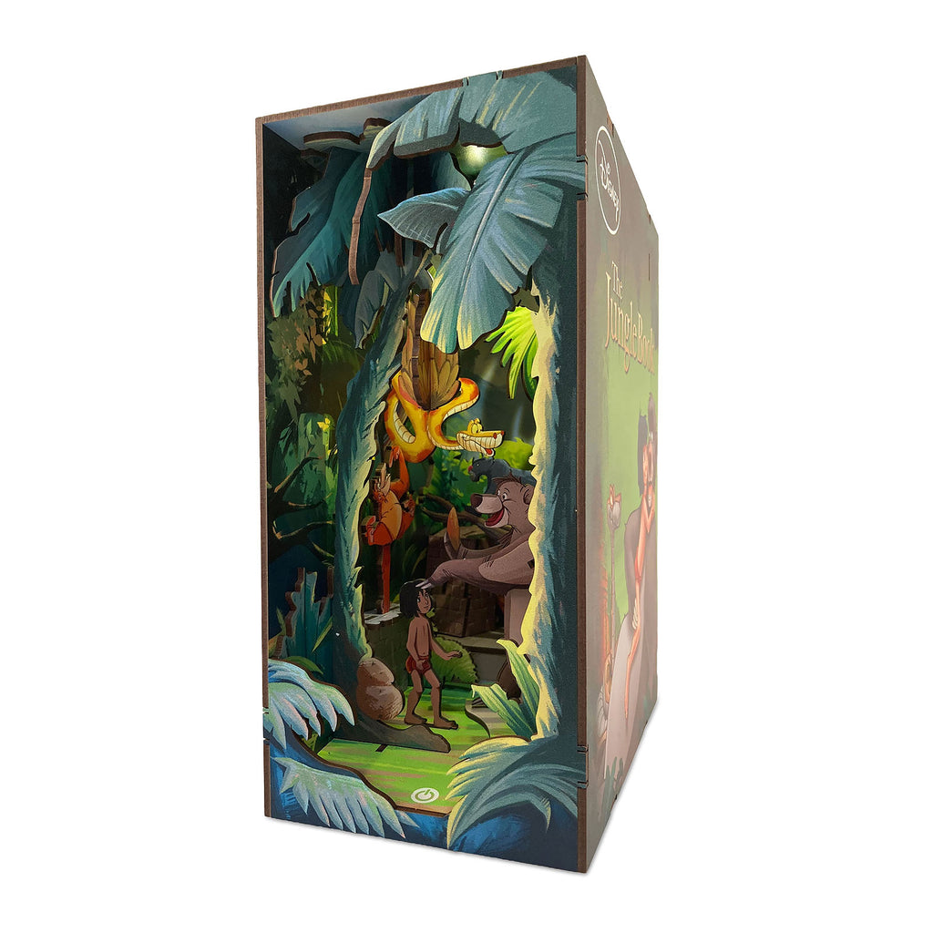 Imagen del producto Disney - El Libro de la Selva Book Nook Kit Modelo Madera
