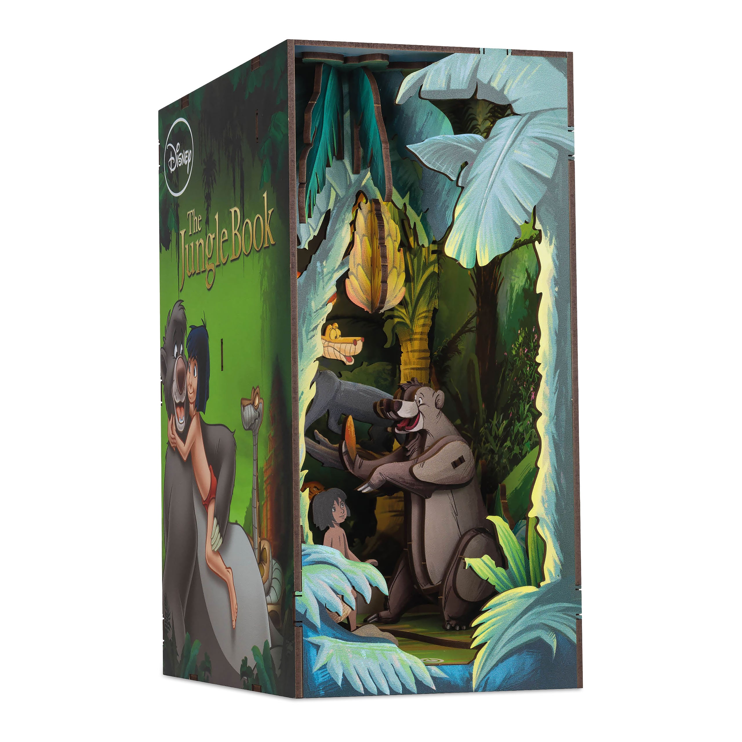 Imagen del producto Disney - El Libro de la Selva Book Nook Kit Modelo Madera