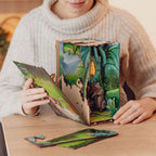 Imagen del producto Disney - El Libro de la Selva Book Nook Kit Modelo Madera