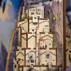 Imagen del producto El Señor de los Anillos - Minas Tirith Book Nook kit de maqueta de madera