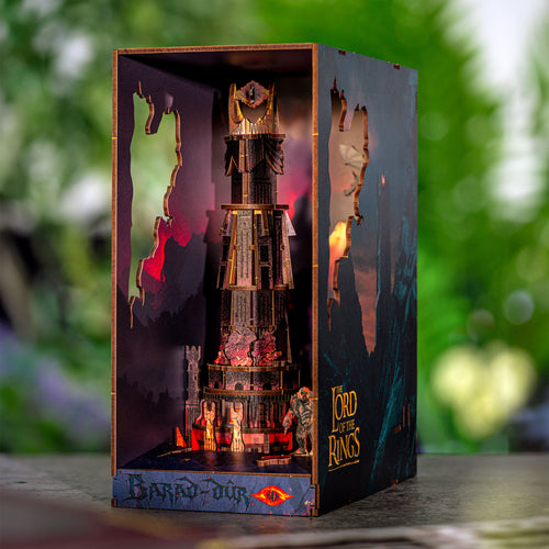 Imagen del producto El Señor de los Anillos - Barad-dûr Book Nook kit de maqueta de madera
