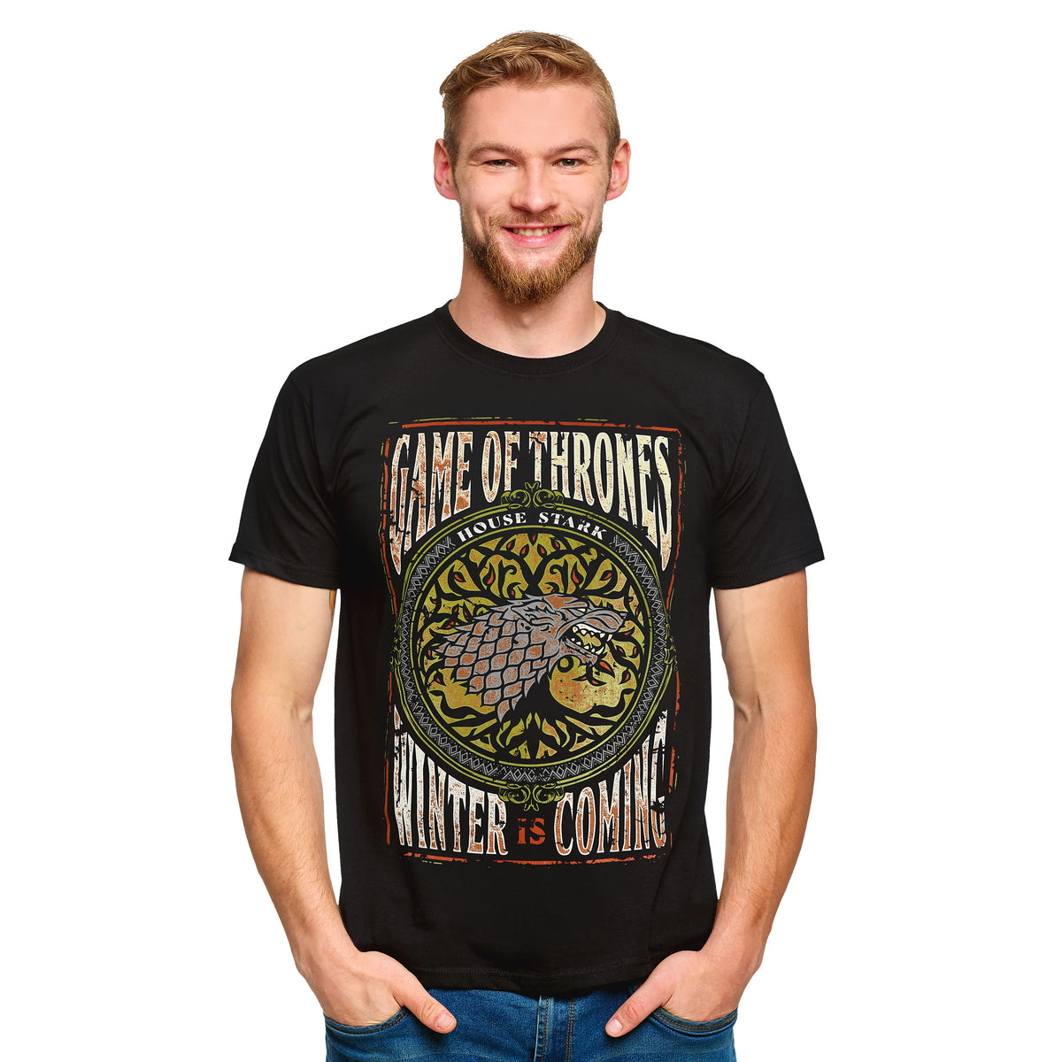 Imagen del producto Game of Thrones - Winter is Coming Camiseta negra