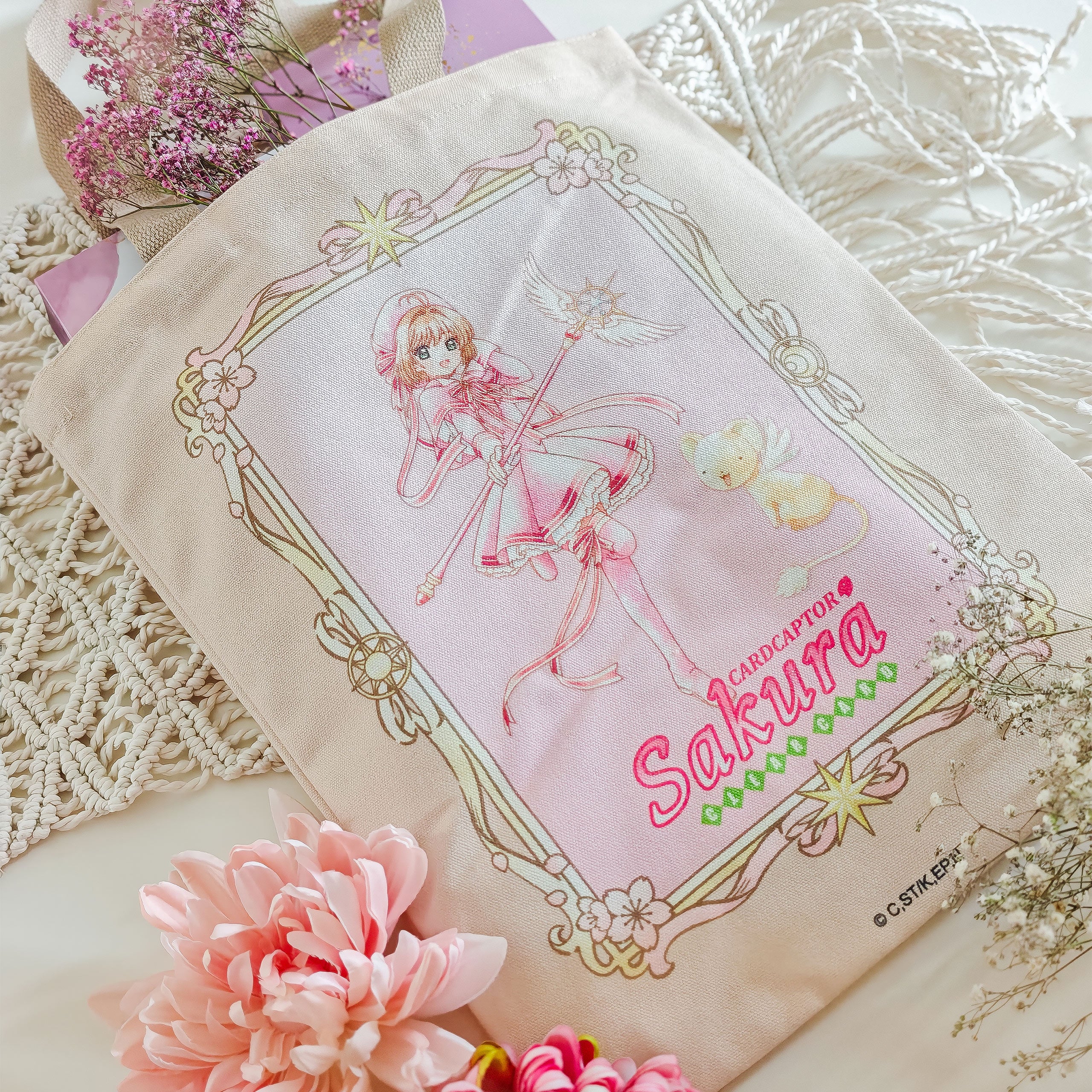 Imagen del producto Card Captor Sakura: Clear Card - Tote bag Sakura y Cerberus