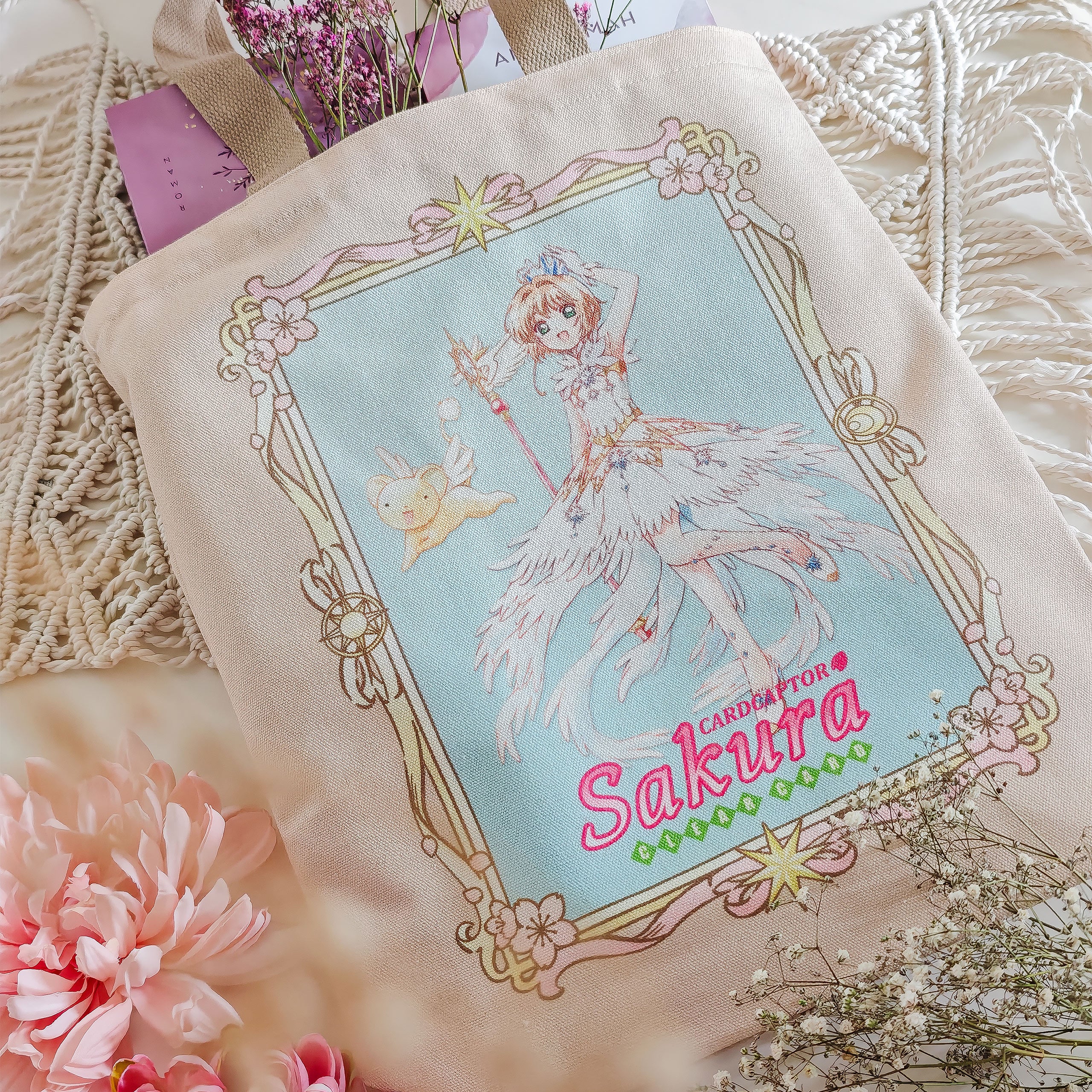 Imagen del producto Card Captor Sakura: Clear Card - Tote bag Sakura y Cerberus