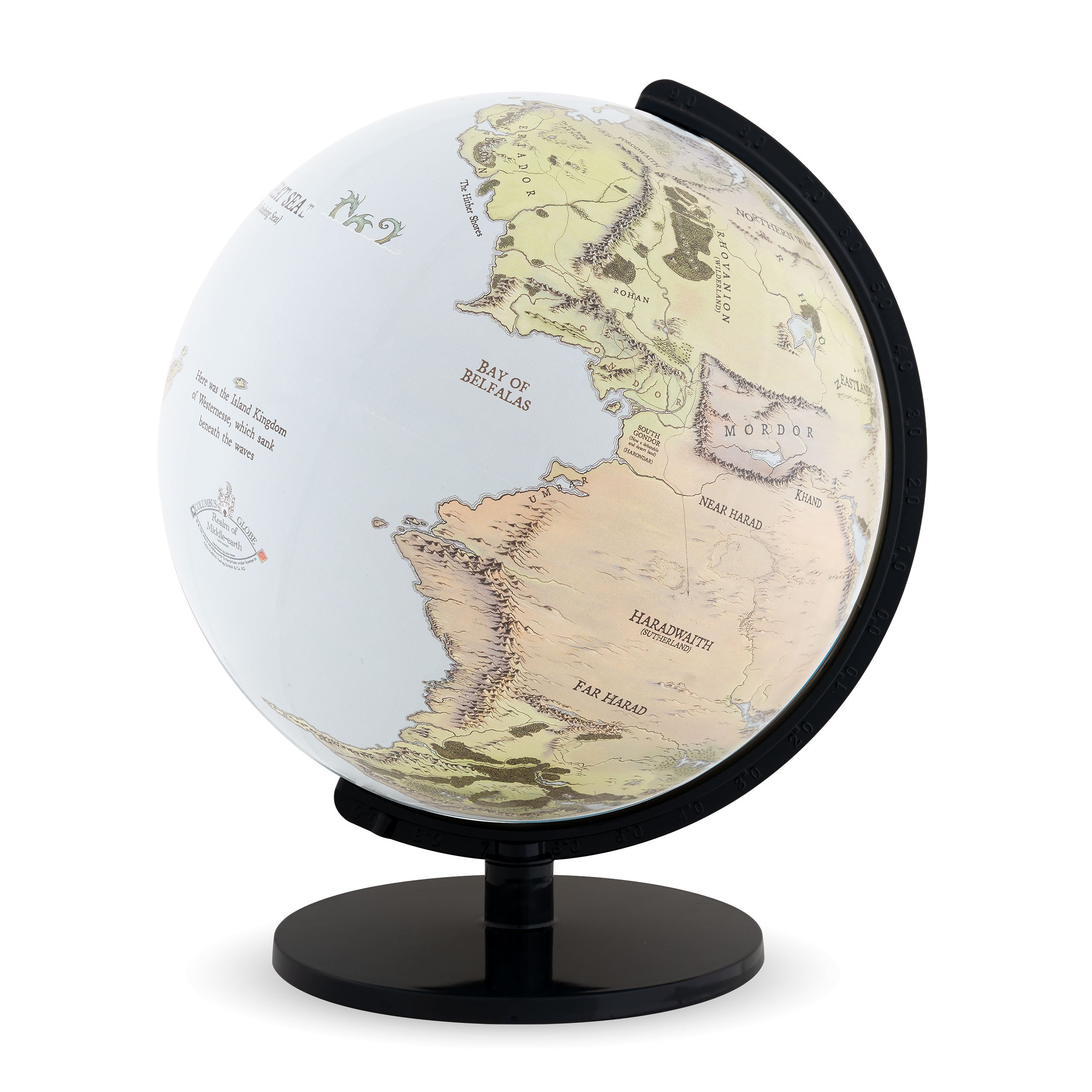 Imagen del producto El Señor de los Anillos - Globo de la Tierra Media Terra con luz 26cm