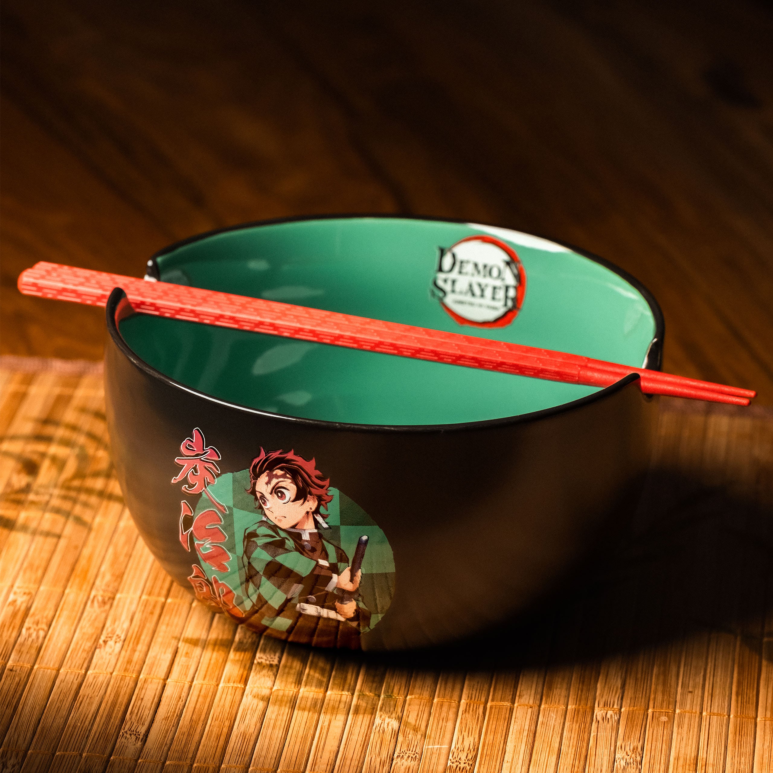 Imagen del producto Demon Slayer - bol de ramen Tanjiro con palillos