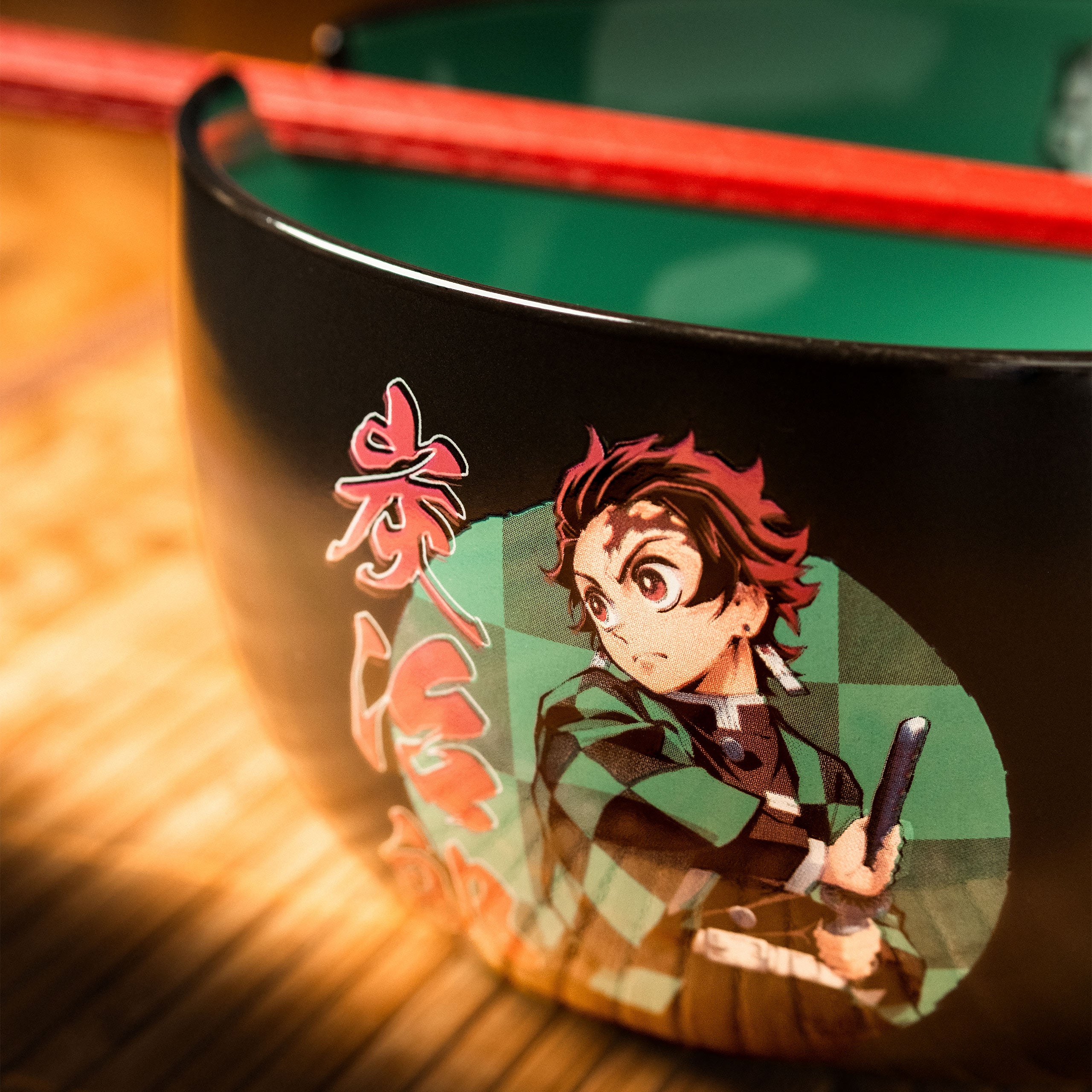Imagen del producto Demon Slayer - bol de ramen Tanjiro con palillos