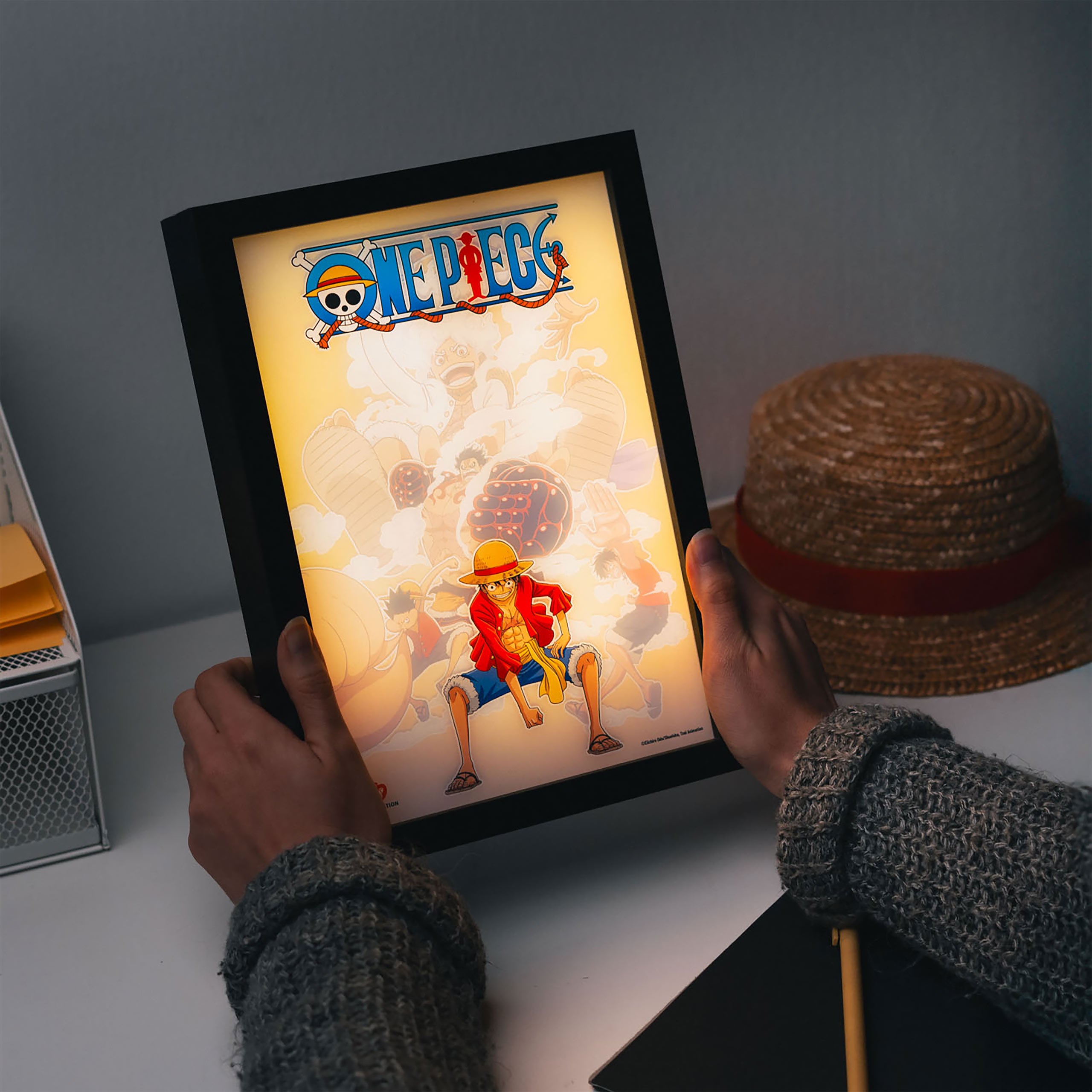 Imagen del producto One Piece - Lámpara LED de Luffy