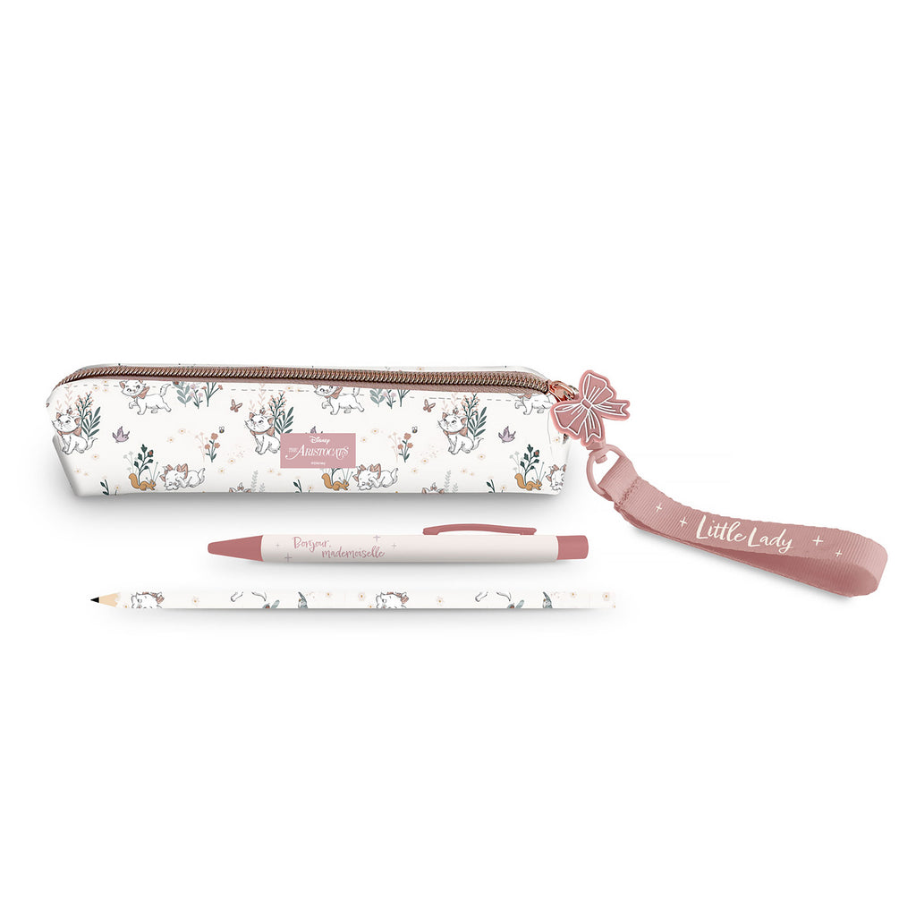 Imagen del producto Los Aristogatos - Estuche de Marie con bolígrafo y lápiz