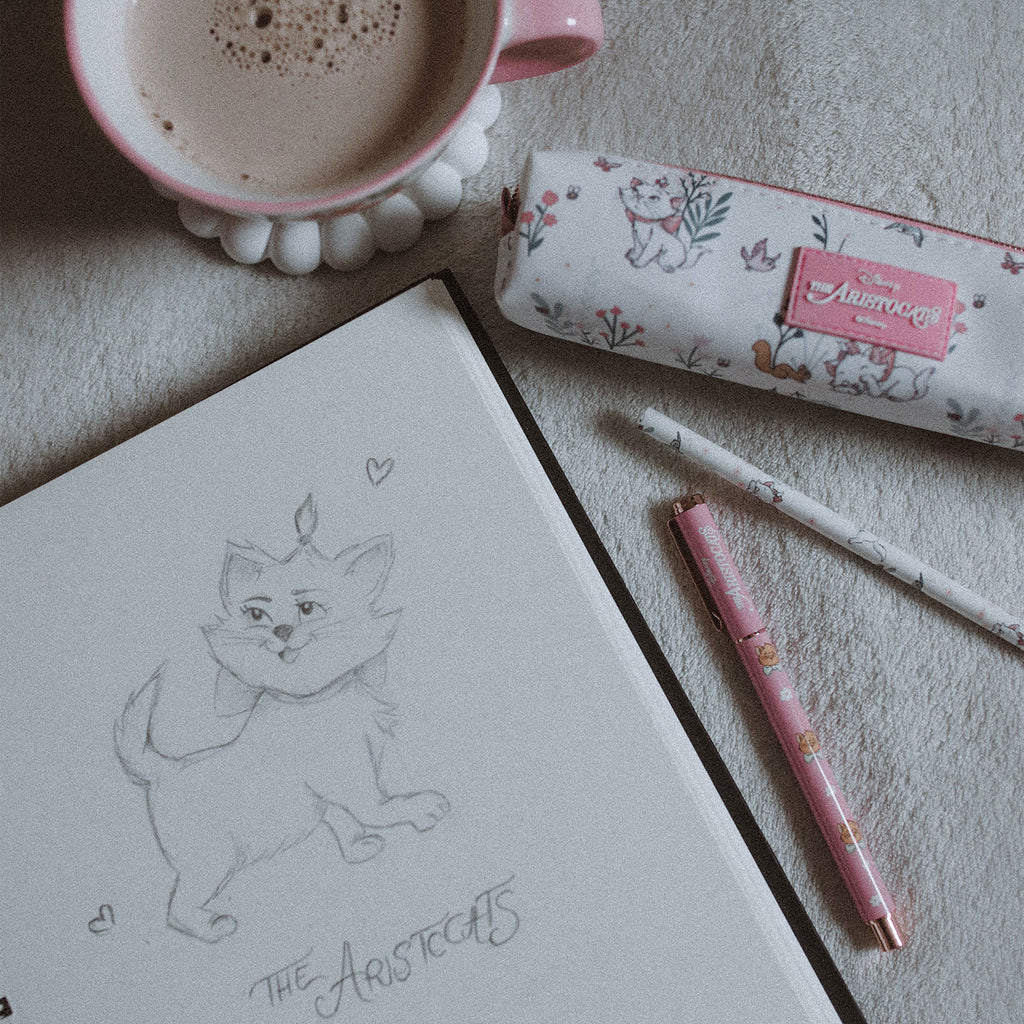 Imagen del producto Los Aristogatos - Estuche de Marie con bolígrafo y lápiz