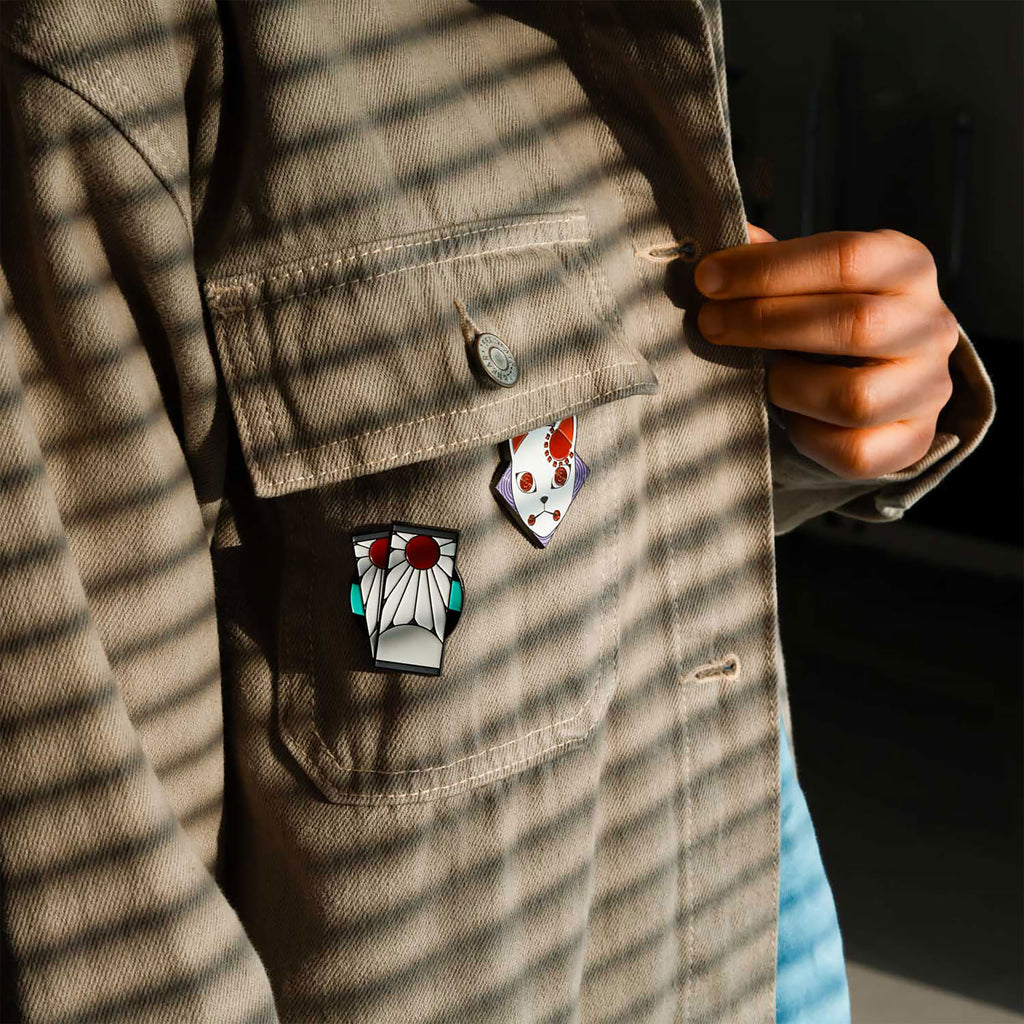 Product image Demon Slayer - Symbol Pin 4-Piece Set