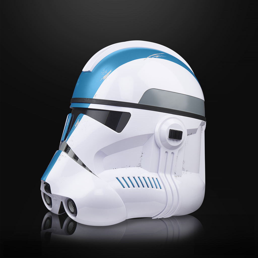 Imagen del producto Star Wars – Réplica de casco Clone Trooper Legión 501 con efectos de sonido