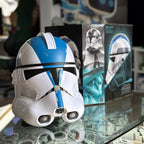 Imagen del producto Star Wars – Réplica de casco Clone Trooper Legión 501 con efectos de sonido