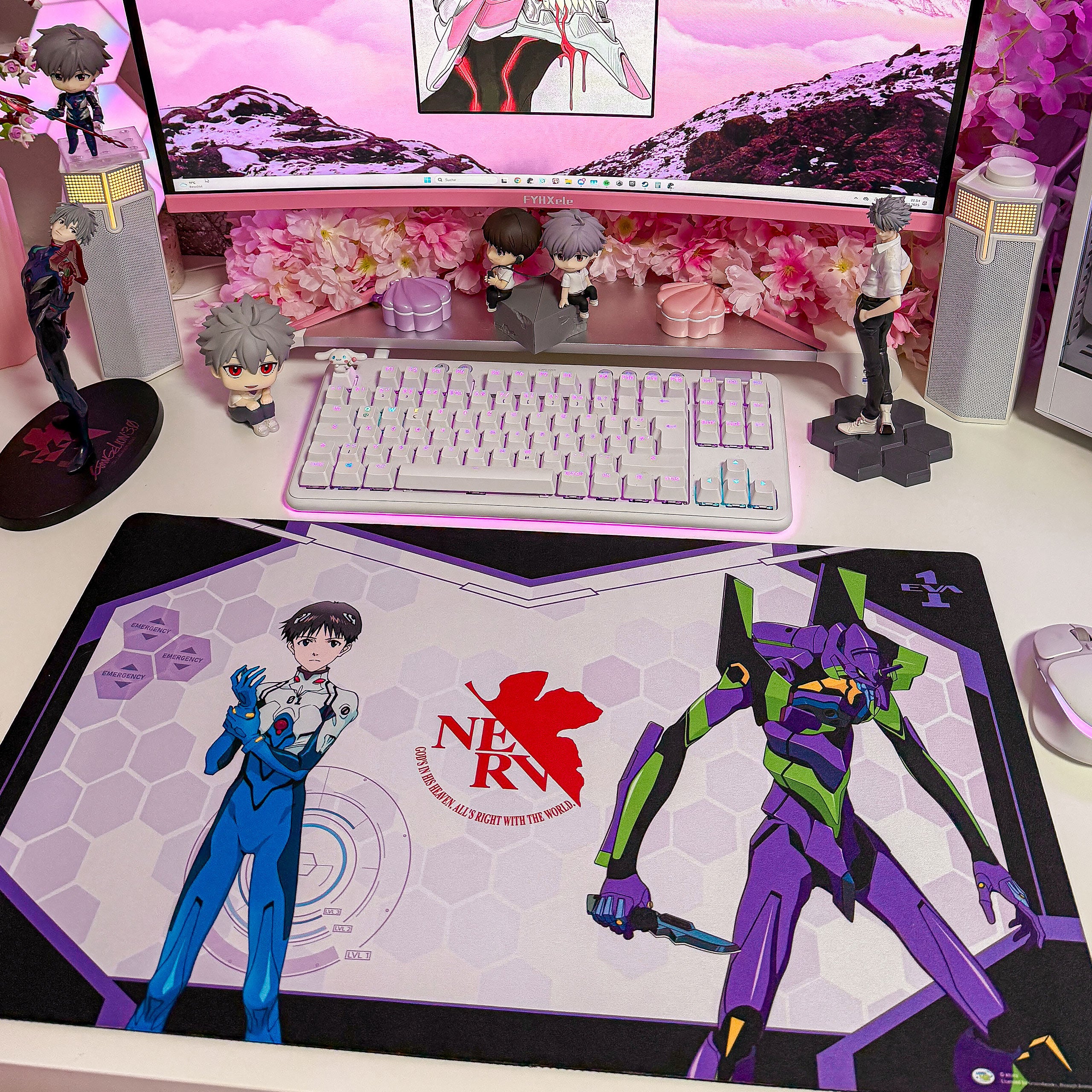 Imagen del producto Evangelion - Alfombrilla de ratón Shinji y Unidad-01