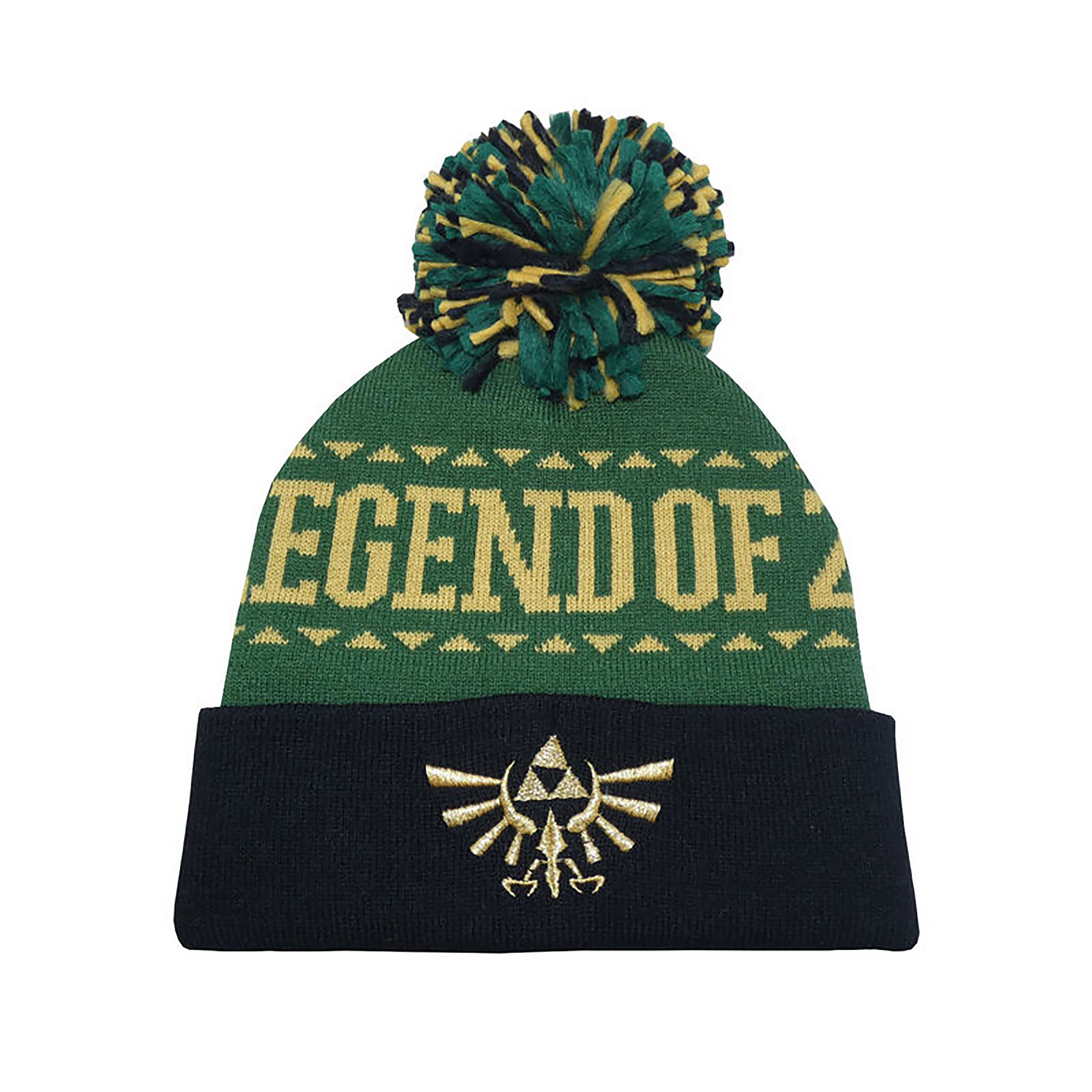 Imagen del producto Zelda - Gorro con pompón y logo