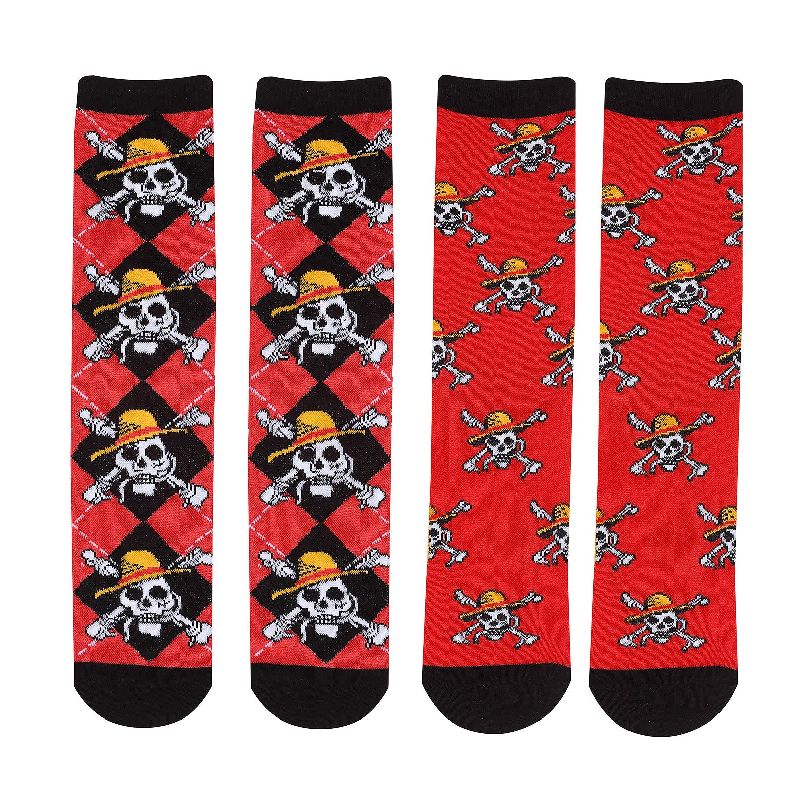 Imagen del producto One Piece - Pack de 2 pares de calcetines Logo Repeat