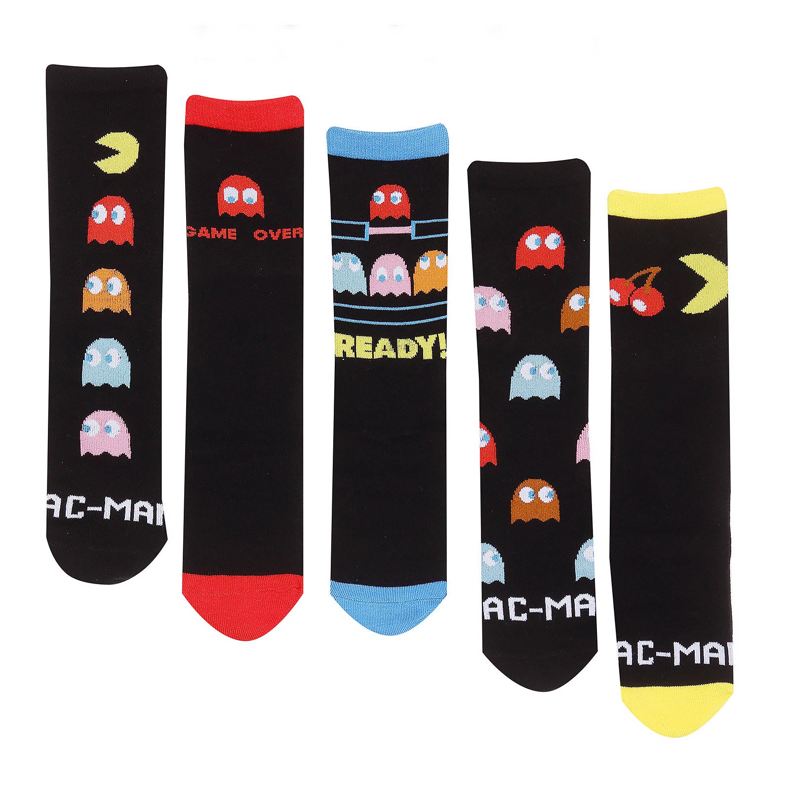 Imagen del producto Pacman - Calcetines de Personajes Set de 5 en Caja de Regalo