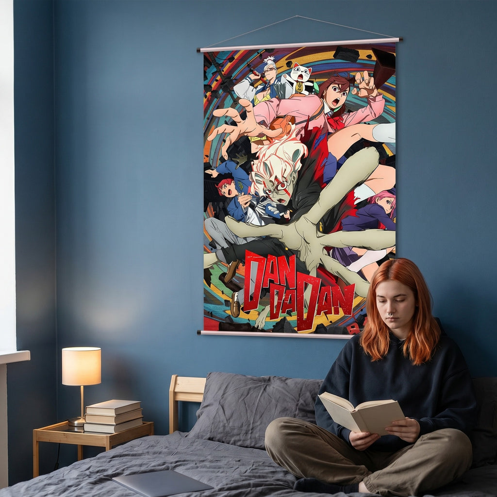 Imagen del producto Dandadan - Okarun y amigos Wall Scroll