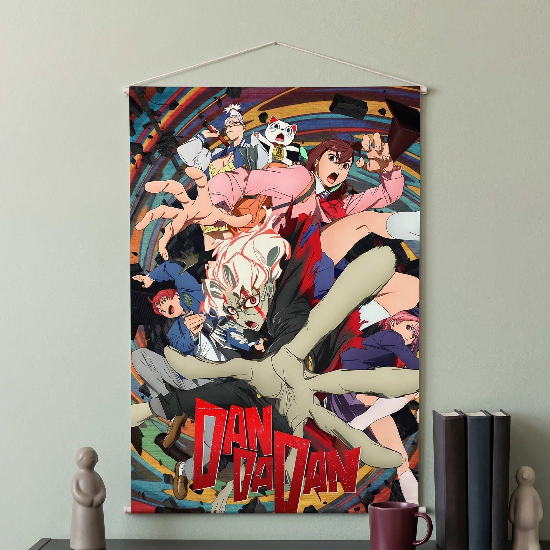 Imagen del producto Dandadan - Okarun y amigos Wall Scroll