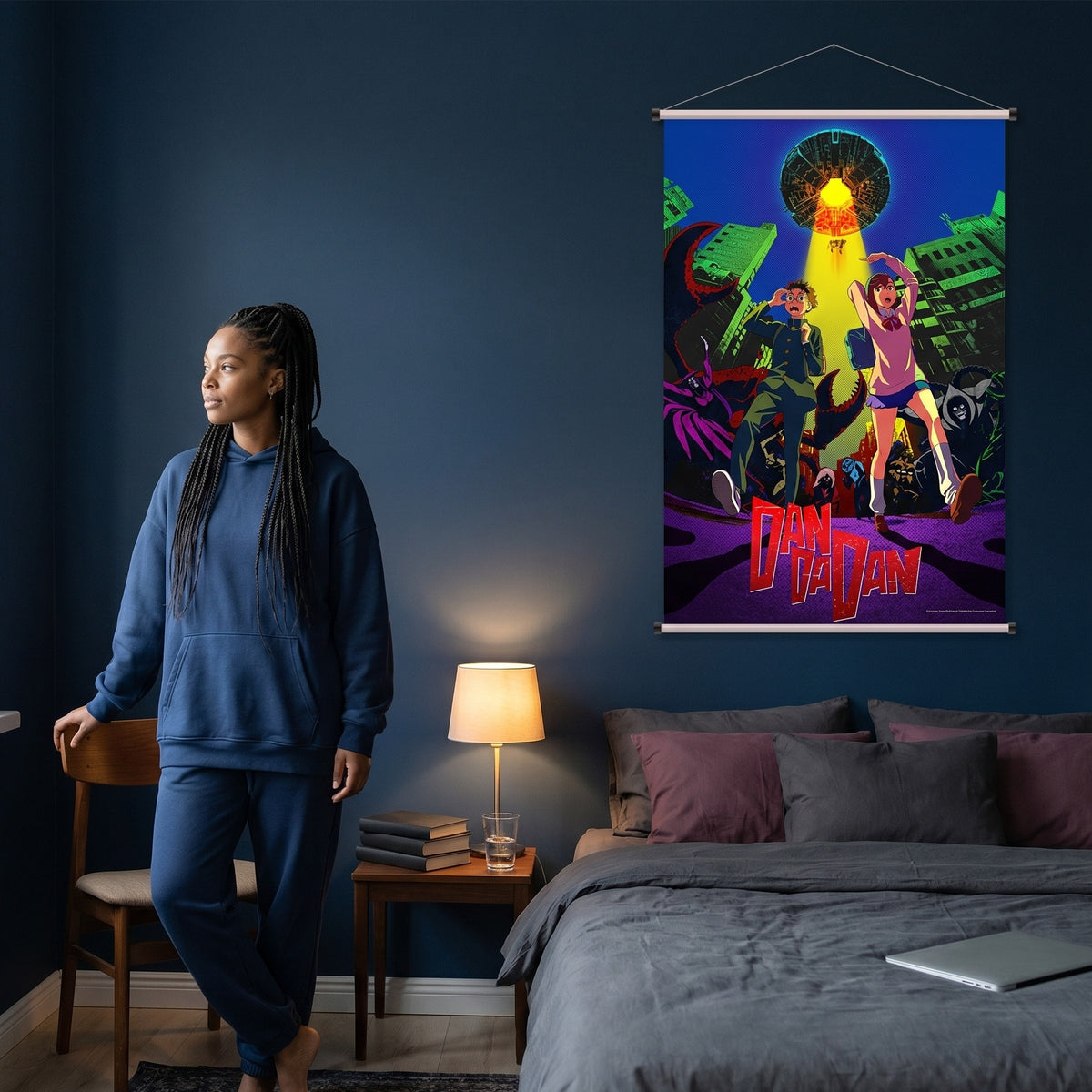 Imagen del producto Dandadan - Okarun y Momo Wall Scroll
