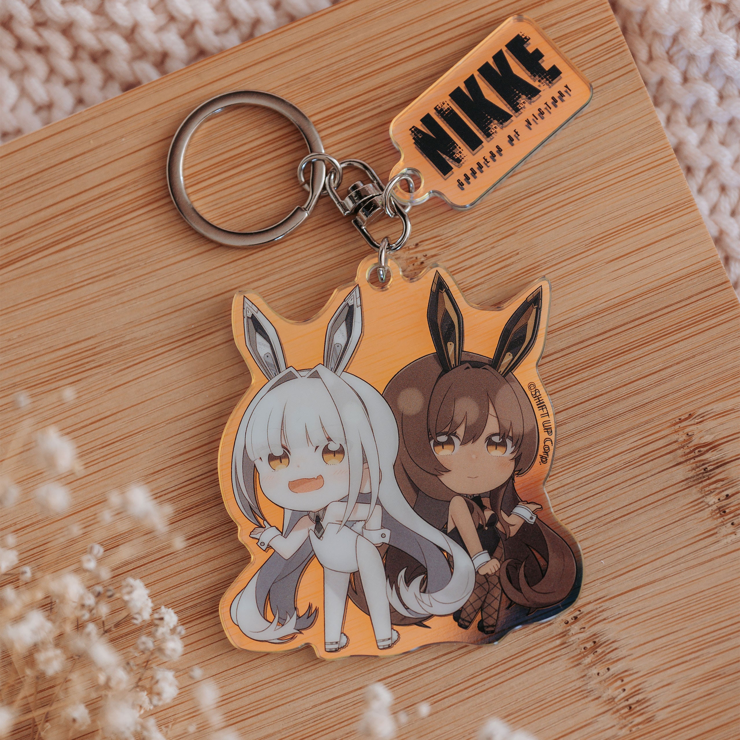 Imagen del producto Goddess of Victory: Nikke - Llavero de Acrílico Blanc y Noir
