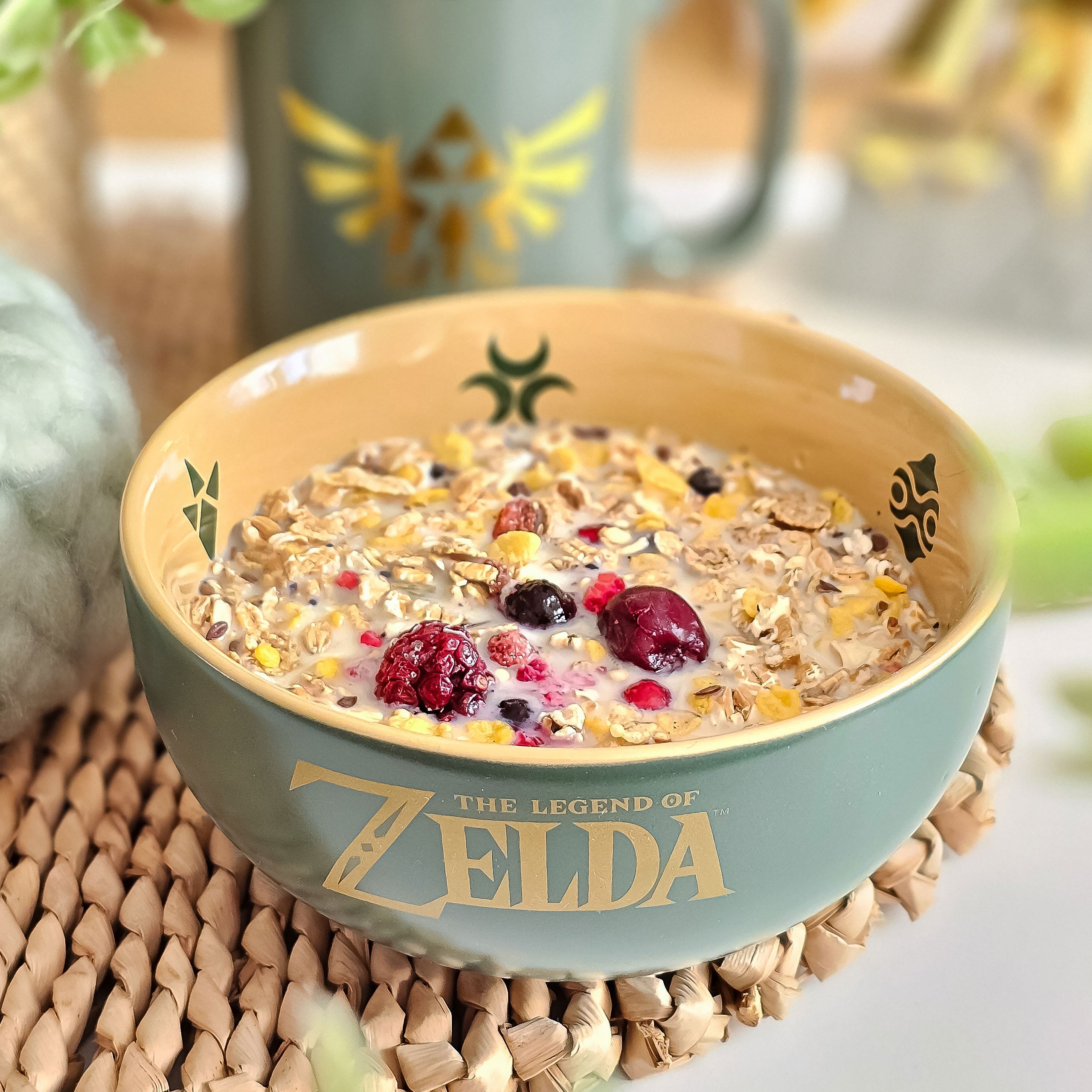 Imagen del producto Zelda - Tazón para cereales Emblema Hyliano