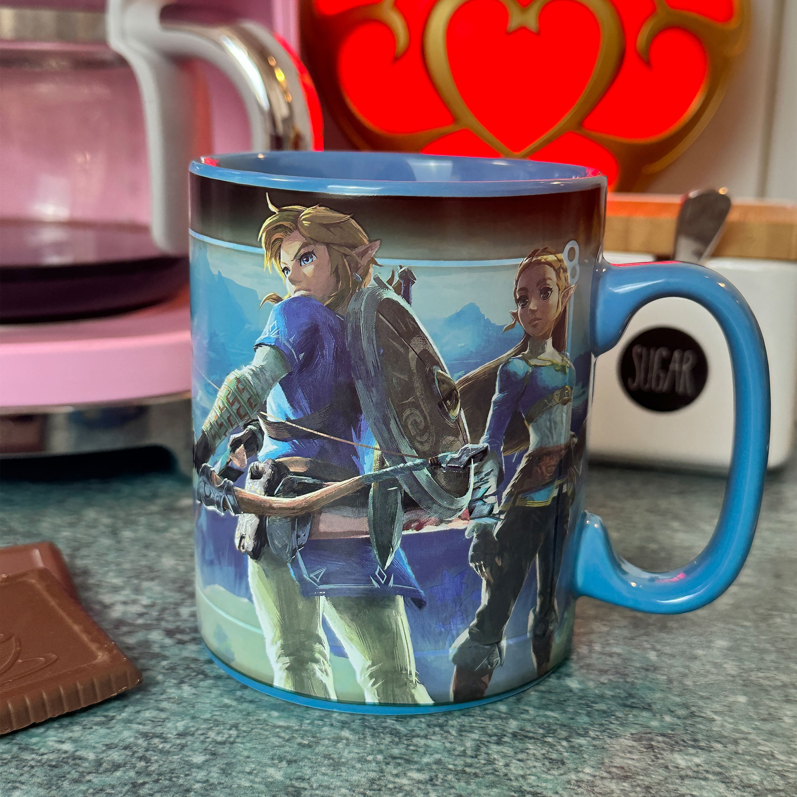 Imagen del producto Zelda - Breath of the Wild Taza termorreactiva