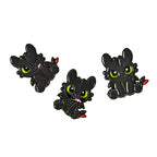 Imagen del producto Cómo entrenar a tu dragón - Set de 3 pines de Desdentao