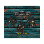 Imagen del producto Cómo entrenar a tu dragón - Set de 3 pines de Desdentao