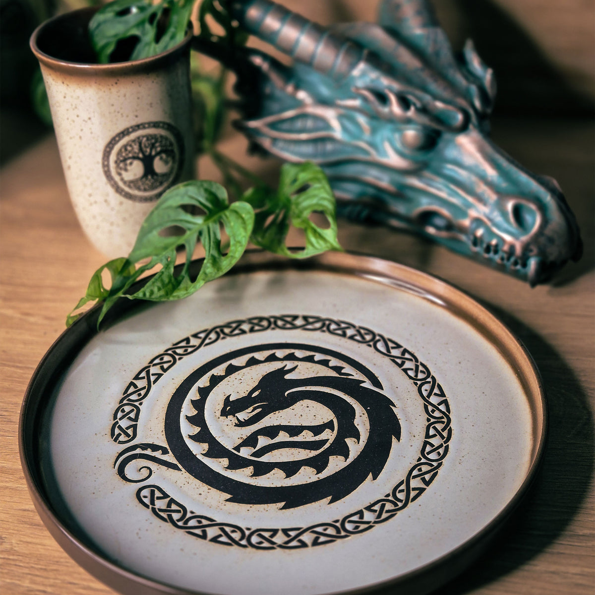 Imagen del producto Cómo entrenar a tu dragón - Juego de platos Symbols