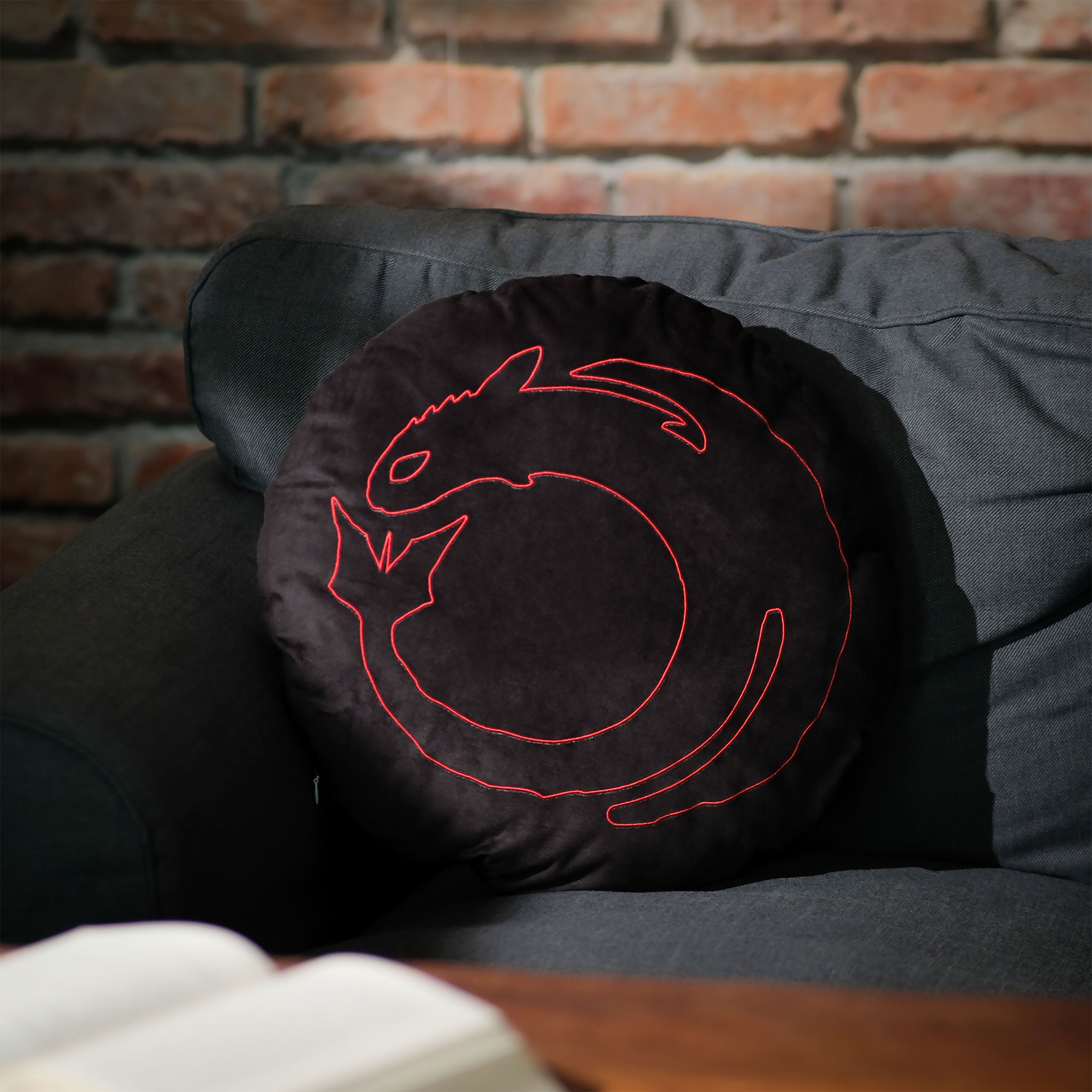 Imagen del producto Cómo entrenar a tu dragón - Cojín Furia Nocturna