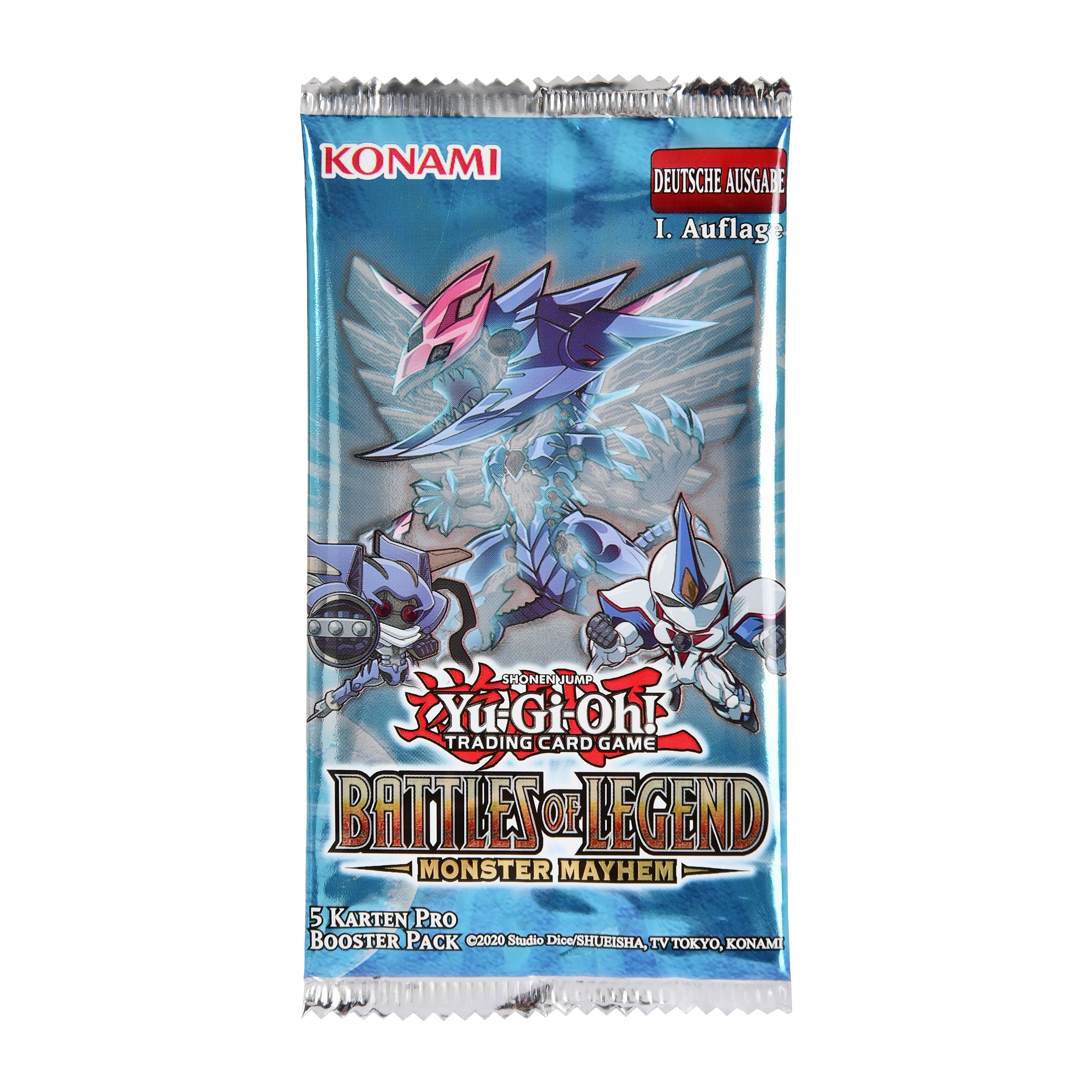Imagen del producto Yu-Gi-Oh! - Battles of Legend: Monster Mayhem Sobre de cartas coleccionables - Edición alemana