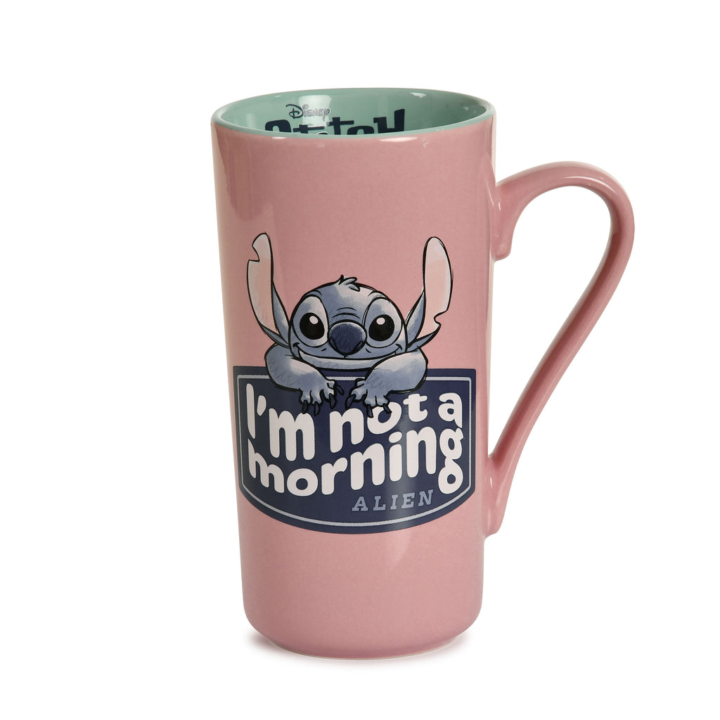 Imagen del producto Taza Stitch y Angel I'm Not a Morning - Lilo & Stitch