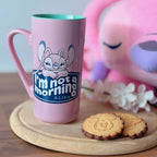 Imagen del producto Taza Stitch y Angel I'm Not a Morning - Lilo & Stitch