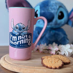Imagen del producto Taza Stitch y Angel I'm Not a Morning - Lilo & Stitch