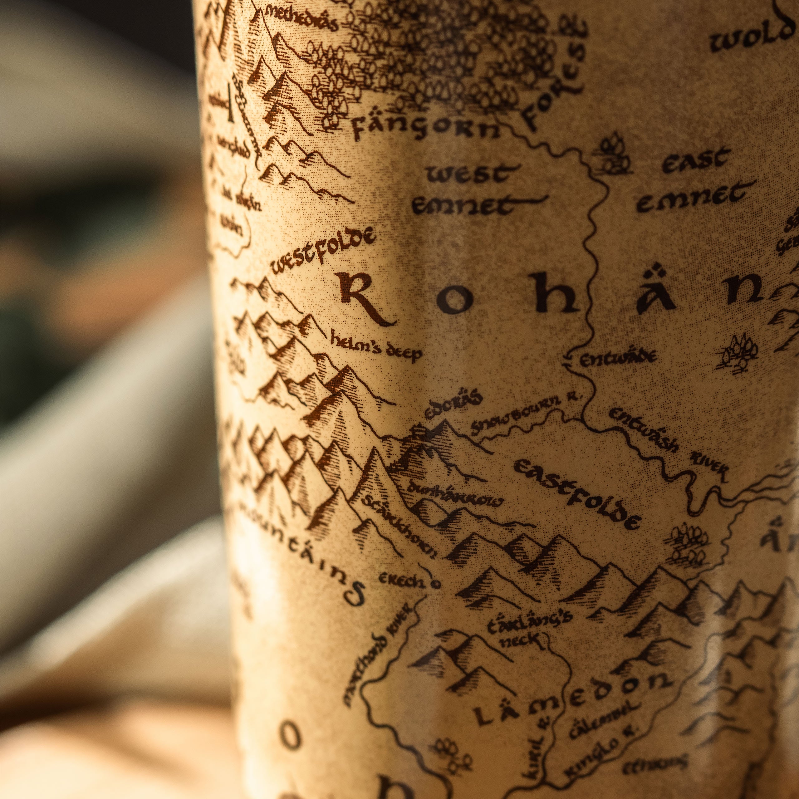 Imagen del producto El Señor de los Anillos - Taza Mapa de la Tierra Media
