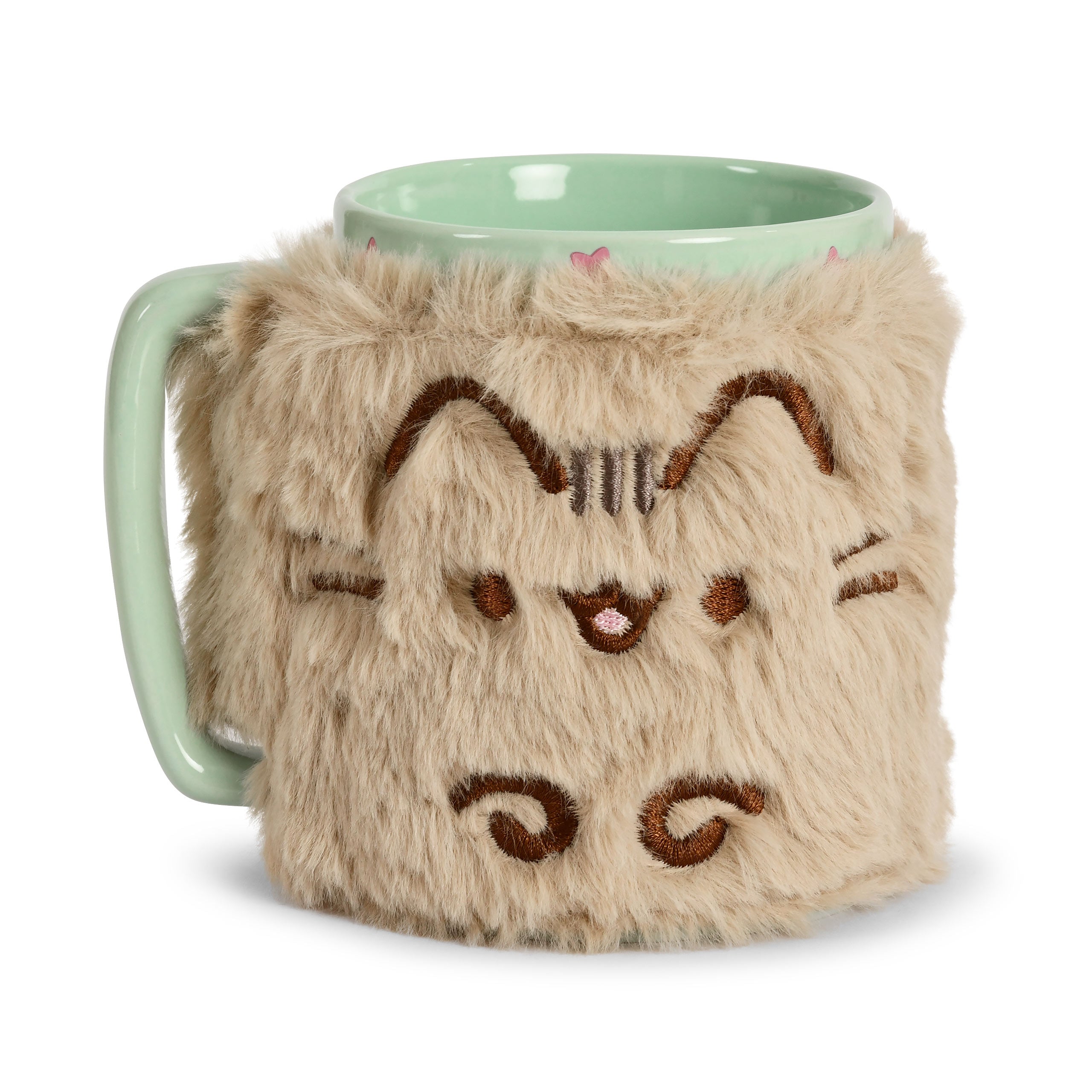 Imagen del producto Pusheen - Taza con funda de peluche