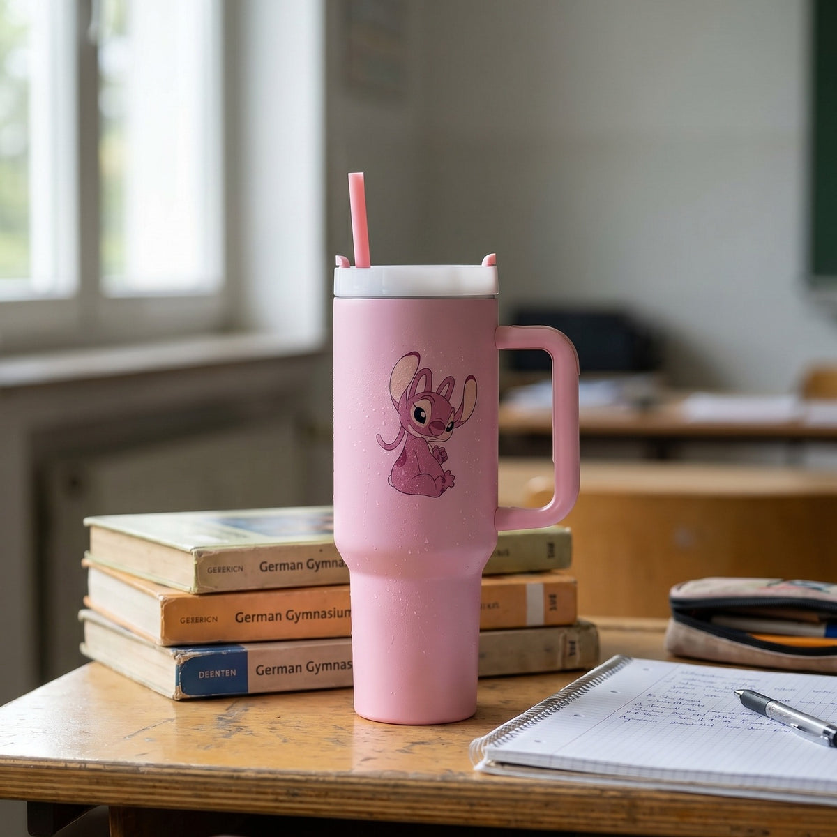 Imagen del producto Lilo & Stitch - Vaso para llevar Angel con pajita