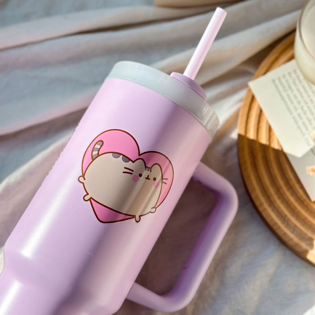 Imagen del producto Pusheen - Yum To Go vaso con pajita